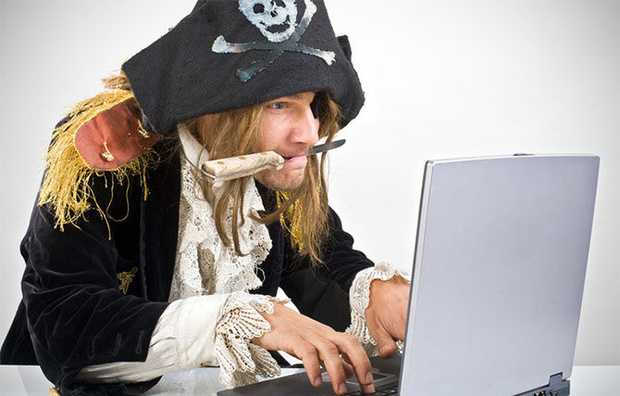 Украина первая среди пиратов