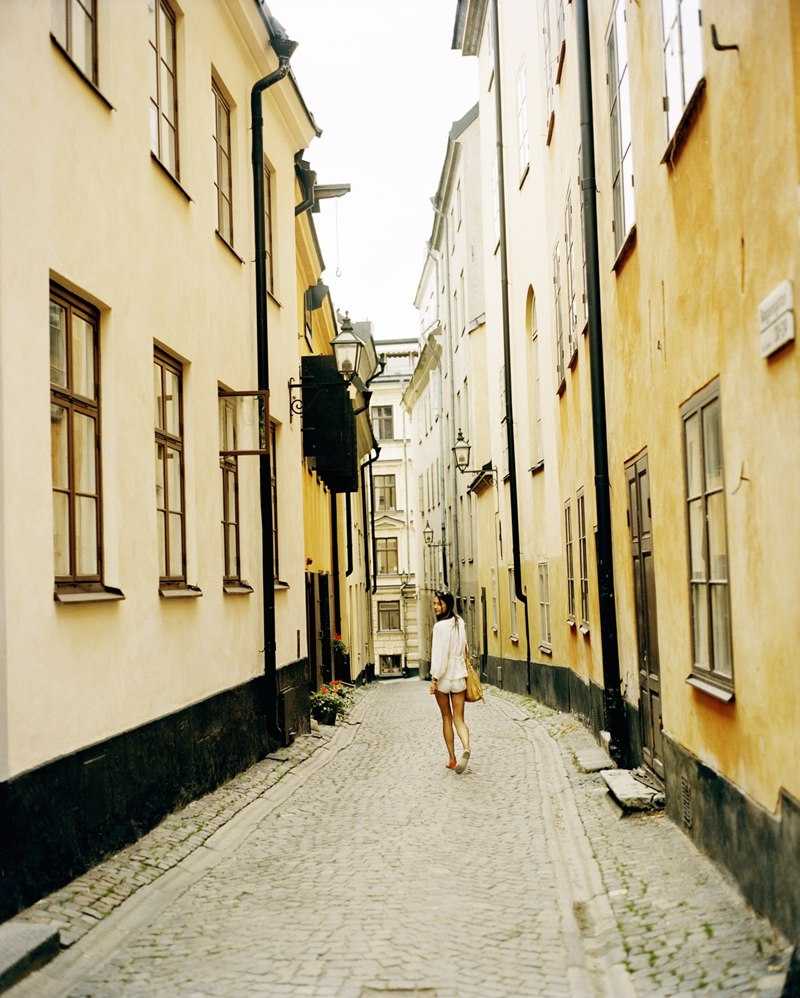 All alone in Stockholm's Old Town