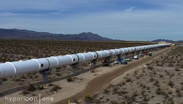 Hyperloop будет курсировать от Нью-Йорка в Вашингтон