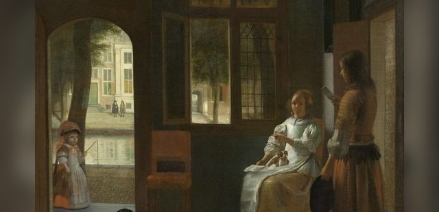 iPhone на голландской картине XVII века